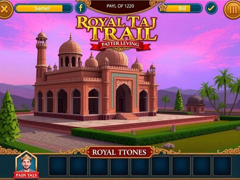 Explore the majestic world of Royal Taj Trail Royal Taj Trail Game Screenshot
